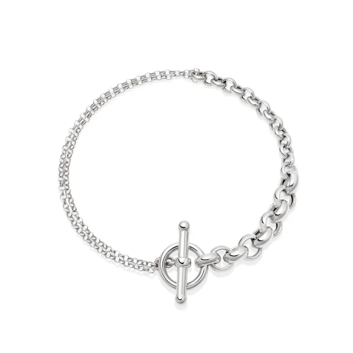 Women Este Lalonde Bracelets Daisy London Jewellery Este Lalonde Interlock Bracelet Sterling Silver Women Este Lalonde Bracelets Daisy London Jewellery Este Lalonde Interlock Bracelet Sterling Silver