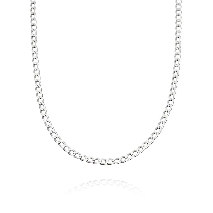 Women Este Lalonde Necklaces Daisy London Jewellery Este Lalonde Curb Chain Necklace Sterling Silver Women Este Lalonde Necklaces Daisy London Jewellery Este Lalonde Curb Chain Necklace Sterling Silver