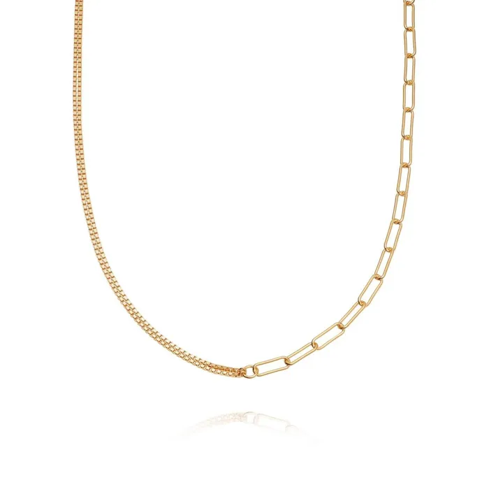 Women Este Lalonde Necklaces Daisy London Jewellery Este Lalonde Duality Chain Necklace 18ct Gold Plate Women Este Lalonde Necklaces Daisy London Jewellery Este Lalonde Duality Chain Necklace 18ct Gold Plate