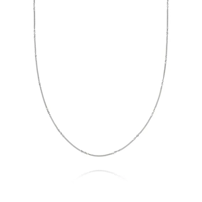 Women Este Lalonde Necklaces Daisy London Jewellery Este Lalonde Forever Chain Necklace Sterling Silver Women Este Lalonde Necklaces Daisy London Jewellery Este Lalonde Forever Chain Necklace Sterling Silver