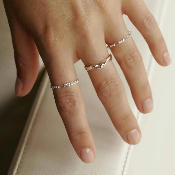 Women Este Lalonde Rings Daisy London Jewellery Este Lalonde Flow Ring Sterling Silver