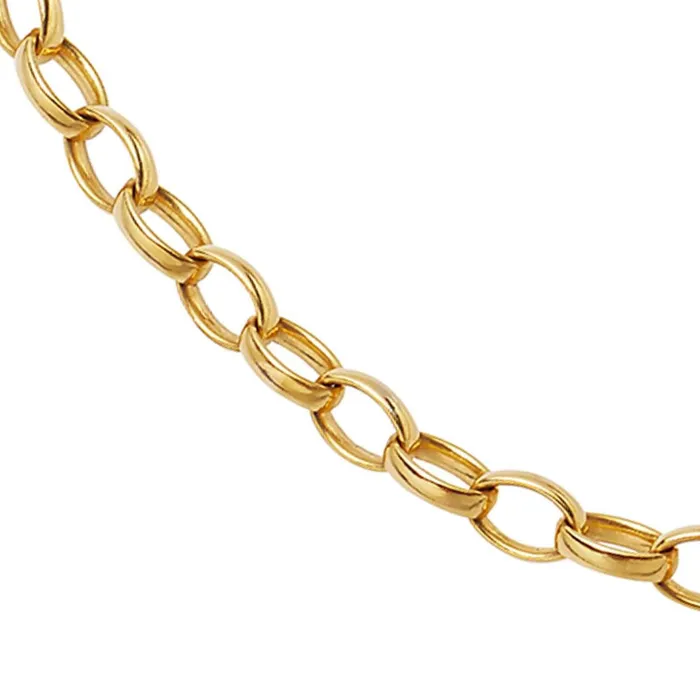 Women Este X Daisy Goddess Daisy London Jewellery Este Lalonde Chunky Chain Necklace 18Ct Gold Plate