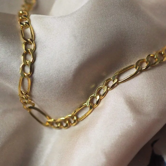 Women Este X Daisy Goddess Daisy London Jewellery Este Lalonde Figaro Chain Bracelet 18Ct Gold Plate