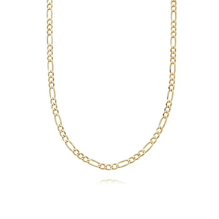 Women Este X Daisy Goddess Daisy London Jewellery Este Lalonde Figaro Chain Necklace 18Ct Gold Plate Women Este X Daisy Goddess Daisy London Jewellery Este Lalonde Figaro Chain Necklace 18Ct Gold Plate