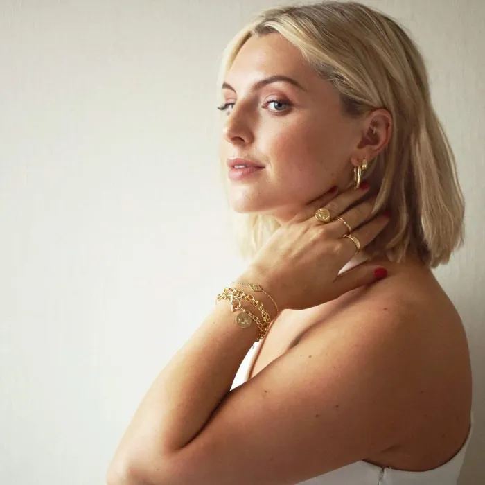 Women Este X Daisy Goddess Daisy London Jewellery Este Lalonde Goddess Bracelet 18Ct Gold Plate