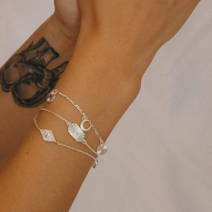 Women Este X Daisy Goddess Daisy London Jewellery Este Lalonde Goddess Bracelet Sterling Silver