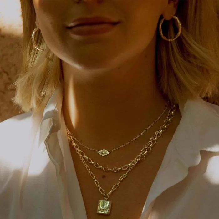 Women Este X Daisy Goddess Daisy London Jewellery Este Lalonde Goddess Necklace Sterling Silver