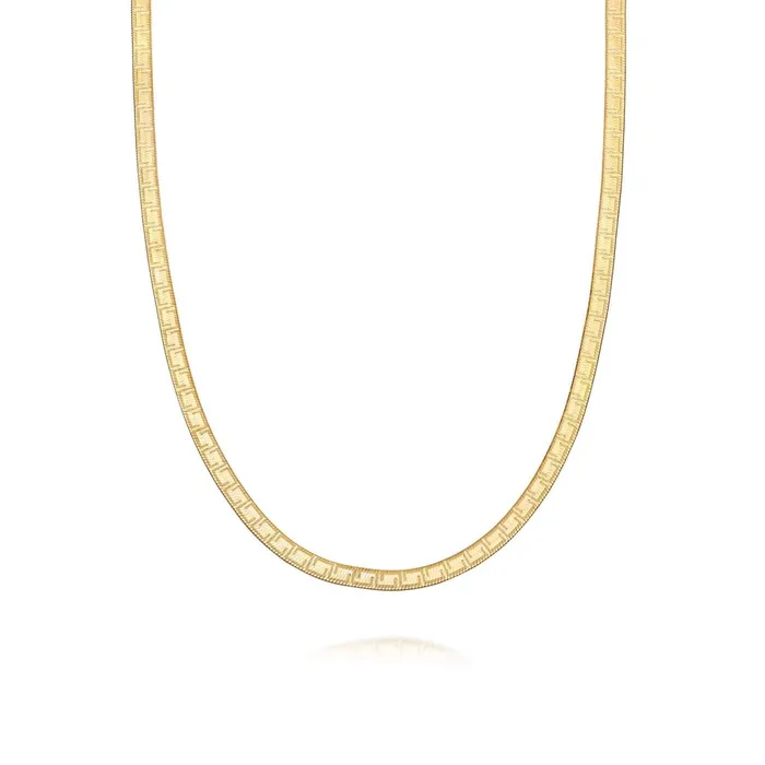 Women Este X Daisy Goddess Daisy London Jewellery Este Lalonde Goddess Snake Chain Necklace 18Ct Gold Plate Women Este X Daisy Goddess Daisy London Jewellery Este Lalonde Goddess Snake Chain Necklace 18Ct Gold Plate