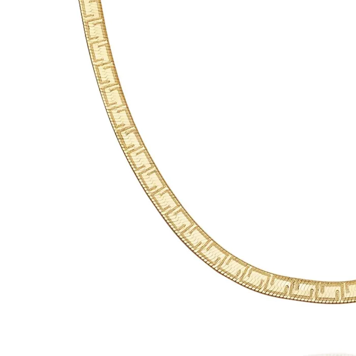 Women Este X Daisy Goddess Daisy London Jewellery Este Lalonde Goddess Snake Chain Necklace 18Ct Gold Plate