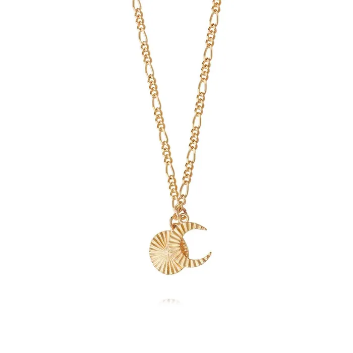 Women Este X Daisy Goddess Daisy London Jewellery Este Lalonde Luna Charm Necklace 18Ct Gold Plate Women Este X Daisy Goddess Daisy London Jewellery Este Lalonde Luna Charm Necklace 18Ct Gold Plate