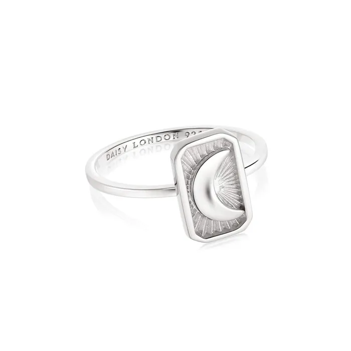 Women Este X Daisy Goddess Daisy London Jewellery Este Lalonde Luna Ring Sterling Silver Women Este X Daisy Goddess Daisy London Jewellery Este Lalonde Luna Ring Sterling Silver