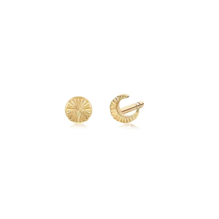 Women Este X Daisy Goddess Daisy London Jewellery Este Lalonde Luna Stud Earrings 18Ct Gold Plate Women Este X Daisy Goddess Daisy London Jewellery Este Lalonde Luna Stud Earrings 18Ct Gold Plate