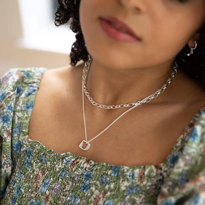 Women Este X Daisy Goddess Daisy London Jewellery Este Lalonde Sisterhood Necklace Sterling Silver