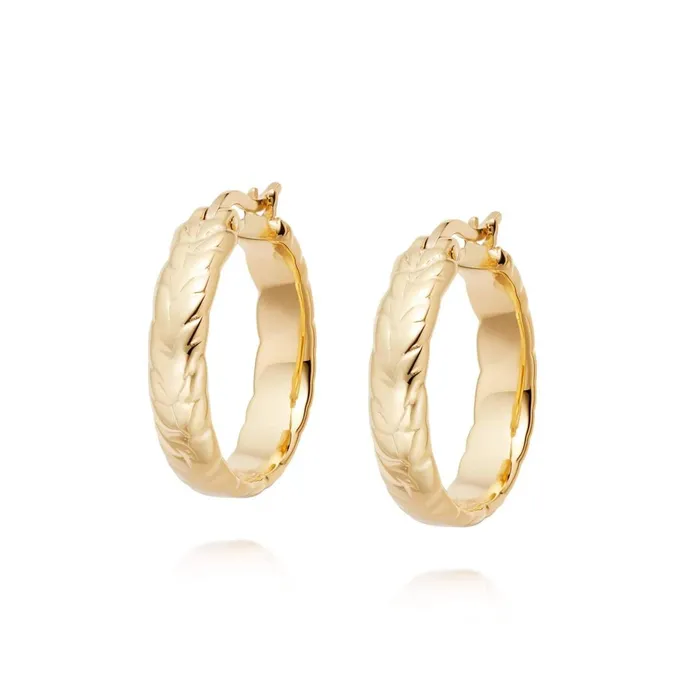 Women Este X Daisy Goddess Daisy London Jewellery Este Lalonde Thea Hoop Earrings 18Ct Gold Plate Women Este X Daisy Goddess Daisy London Jewellery Este Lalonde Thea Hoop Earrings 18Ct Gold Plate