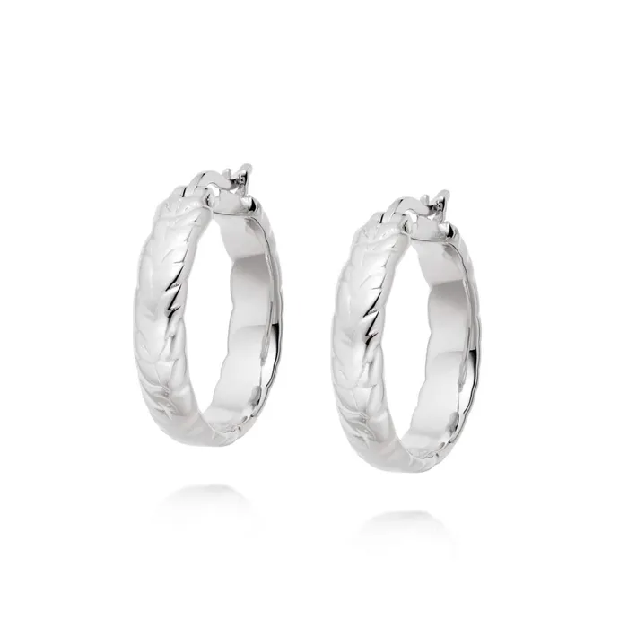 Women Este X Daisy Goddess Daisy London Jewellery Este Lalonde Thea Hoop Earrings Sterling Silver Women Este X Daisy Goddess Daisy London Jewellery Este Lalonde Thea Hoop Earrings Sterling Silver