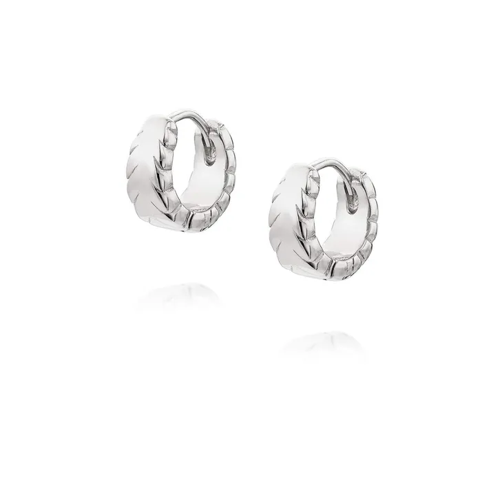Women Este X Daisy Goddess Daisy London Jewellery Este Lalonde Thea Huggie Hoop Earrings Sterling Silver Women Este X Daisy Goddess Daisy London Jewellery Este Lalonde Thea Huggie Hoop Earrings Sterling Silver