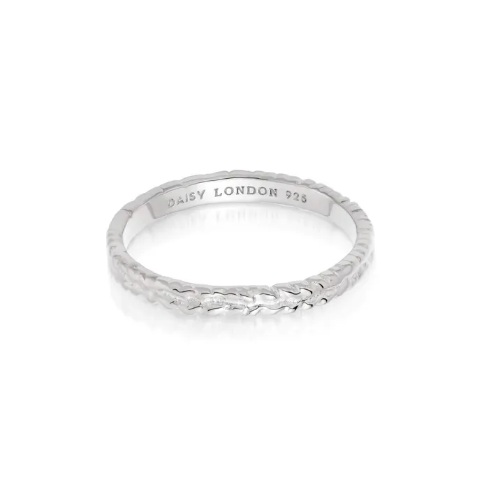 Women Este X Daisy Goddess Daisy London Jewellery Este Lalonde Thea Stacking Ring Sterling Silver Women Este X Daisy Goddess Daisy London Jewellery Este Lalonde Thea Stacking Ring Sterling Silver