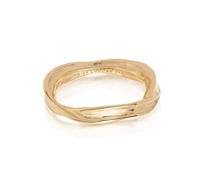 Women Este X Daisy Goddess Daisy London Jewellery Este Lalonde Unity Ring 18Ct Gold Plate Women Este X Daisy Goddess Daisy London Jewellery Este Lalonde Unity Ring 18Ct Gold Plate