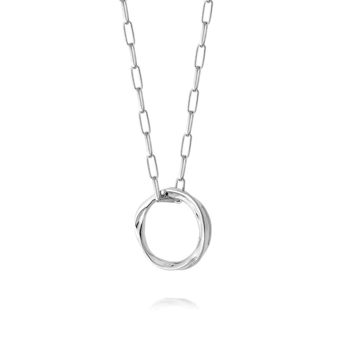 Women Este X Daisy Goddess Daisy London Jewellery Este Lalonde Unity Ring Necklace Sterling Silver Women Este X Daisy Goddess Daisy London Jewellery Este Lalonde Unity Ring Necklace Sterling Silver