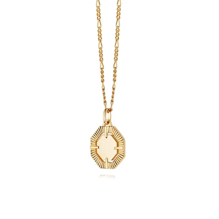 Women Este X Daisy Original Daisy London Jewellery Este Lalonde Octagonal Necklace 18Ct Gold Plate Women Este X Daisy Original Daisy London Jewellery Este Lalonde Octagonal Necklace 18Ct Gold Plate