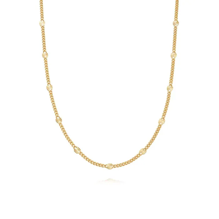 Women Este X Daisy Original Daisy London Jewellery Este Lalonde Sunburst Chain Necklace 18Ct Gold Plate Women Este X Daisy Original Daisy London Jewellery Este Lalonde Sunburst Chain Necklace 18Ct Gold Plate