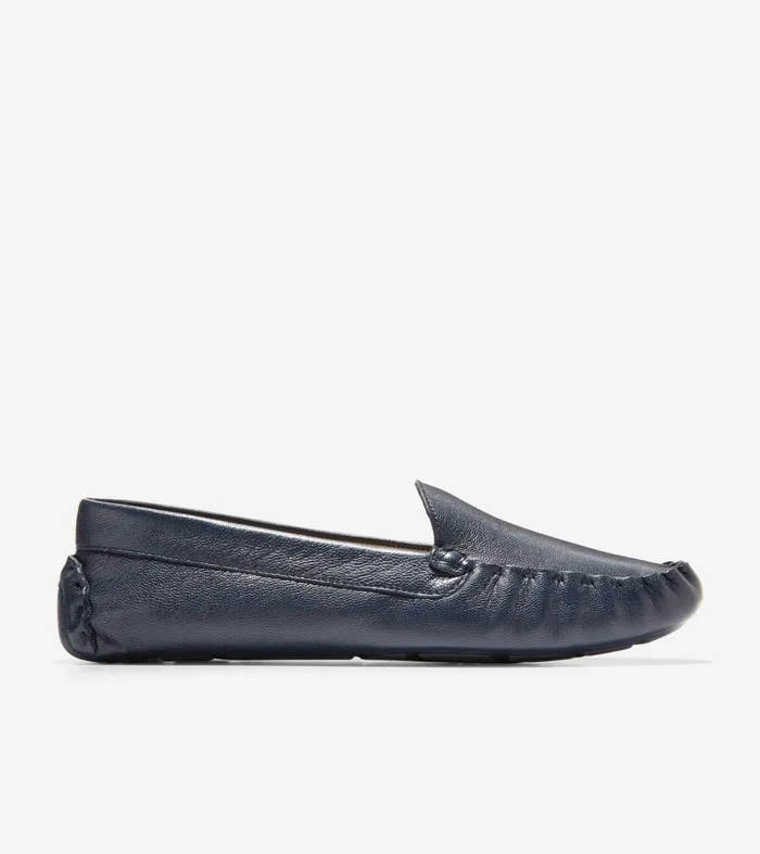 Women Evelyn Driver Navy Cole Haan Loafers and Drivers