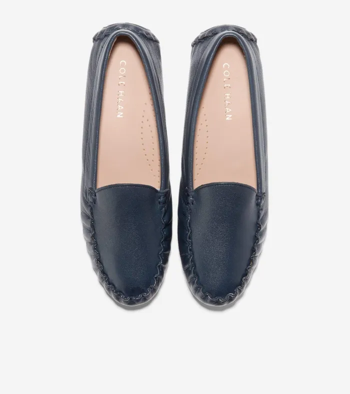 Women Evelyn Driver Navy Cole Haan Loafers and Drivers