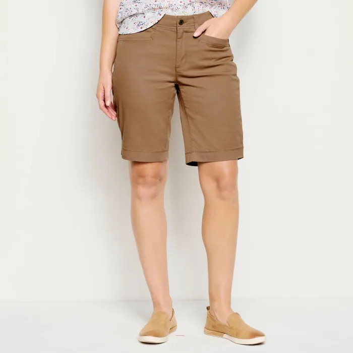 Women Everyday Chino 8quot Shorts Dark Oak Orvis Shorts