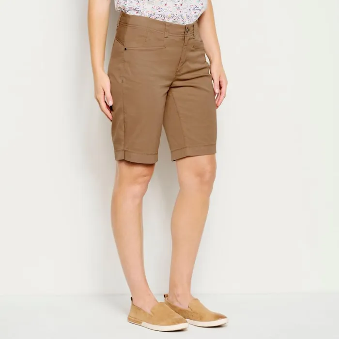 Women Everyday Chino 8quot Shorts Dark Oak Orvis Shorts