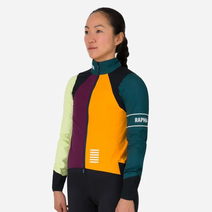 Women Excess Pro Team GORETEX Rain Jacket Multicolour Rapha Jackets and Vests