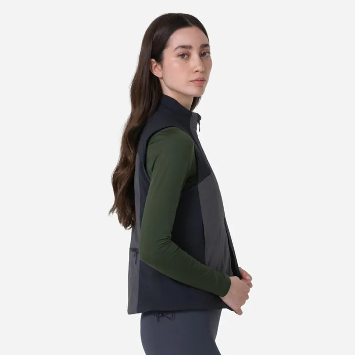 Women Explore Insulated Gilet Navy Purplegrey Purplevulcan Asphaltsage Greyrock Rapha Jackets and Vests