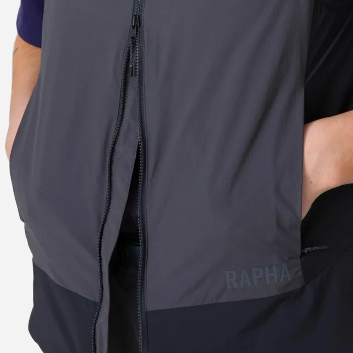 Women Explore Insulated Gilet Navy Purplegrey Purplevulcan Asphaltsage Greyrock Rapha Jackets and Vests