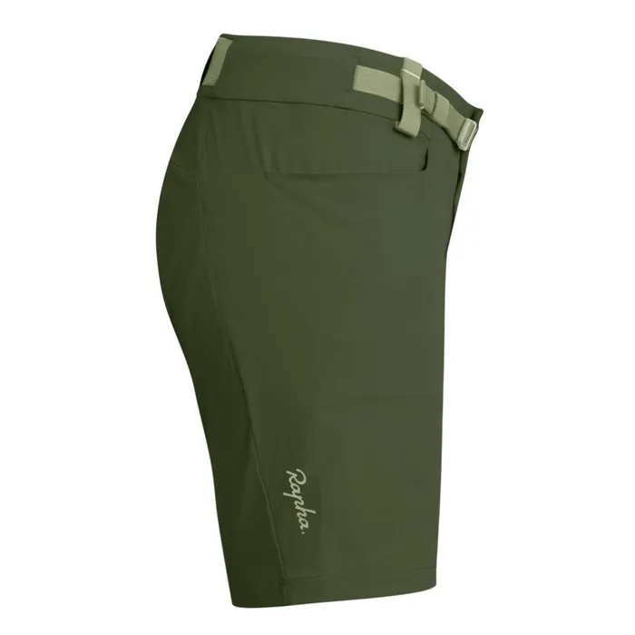 Women Explore Overshorts Blackgreygrey Bluebluedeep Olive Greenolive Greenmushroom Silver Rapha Archive