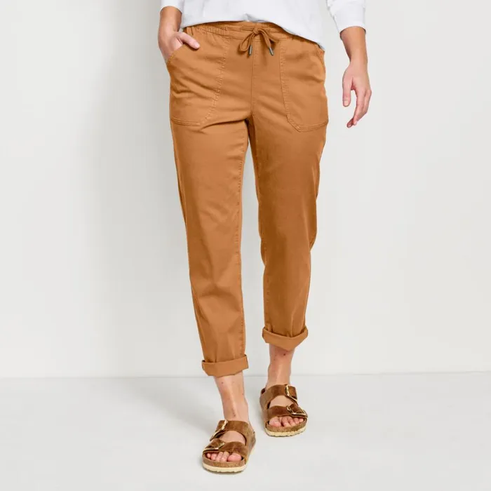 Women Explorer Ankle Pants Dark Vicuna Orvis Pants
