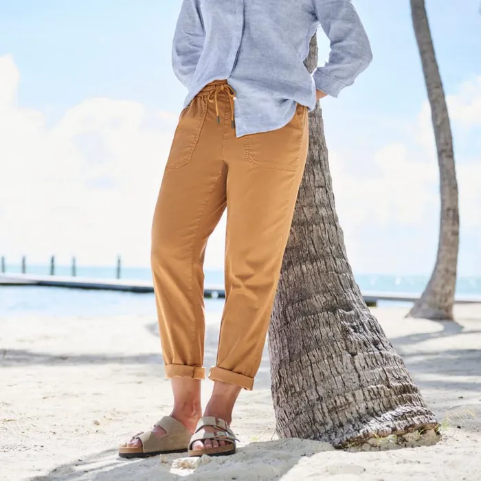 Women Explorer Ankle Pants Dark Vicuna Orvis Pants
