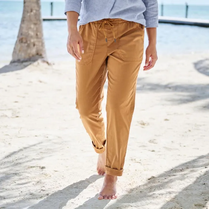 Women Explorer Ankle Pants Dark Vicuna Orvis Pants