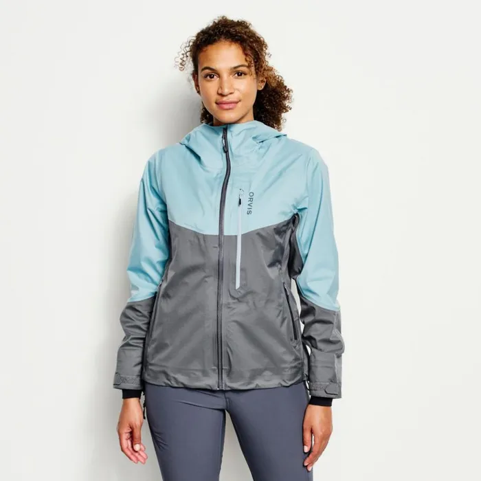 WomenFly Fishing Womenrsquos Ultralight Wading Jacket Mineral Blue Orvis Jackets