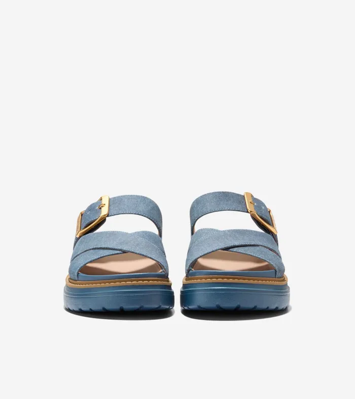 Women Fraya Slide Sandals Denim Cole Haan Sandals
