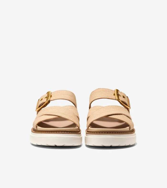 Women Fraya Slide Sandals Natural Cole Haan Sandals