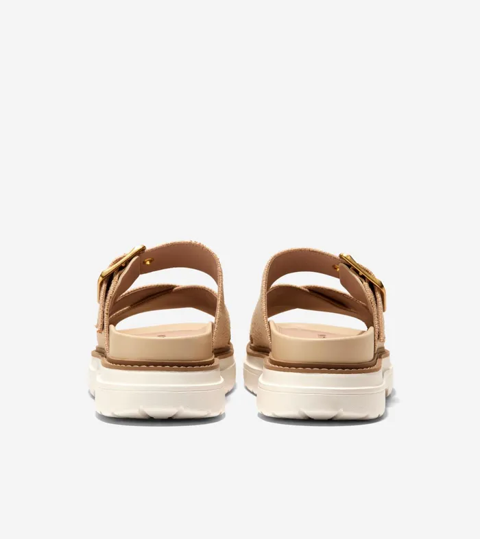 Women Fraya Slide Sandals Natural Cole Haan Sandals