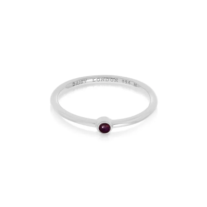 Women Gemstone Rings Daisy London Jewellery Amethyst Healing Stone Ring Sterling Silver Women Gemstone Rings Daisy London Jewellery Amethyst Healing Stone Ring Sterling Silver