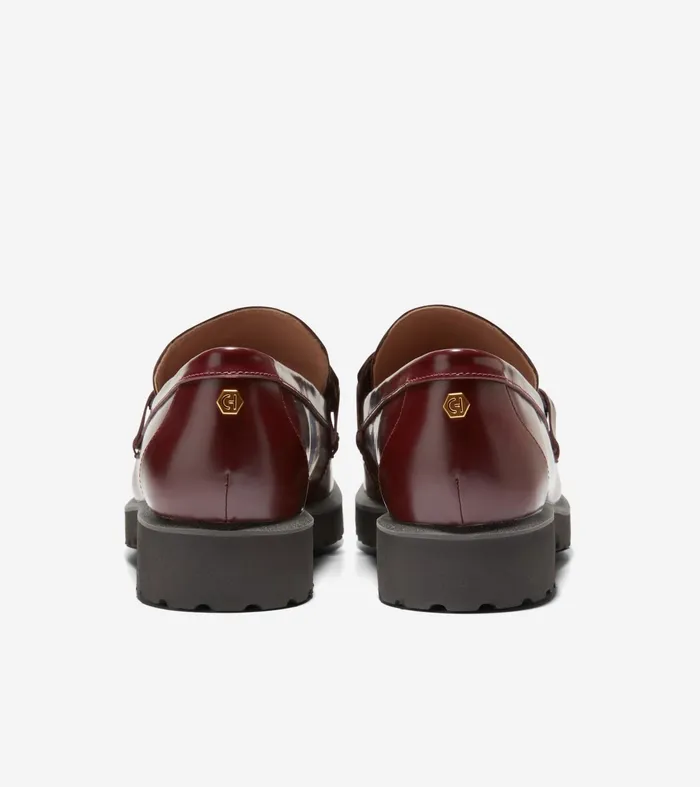 Women Geneva Chain Loafers Bloodstone Cole Haan Loafers and Drivers