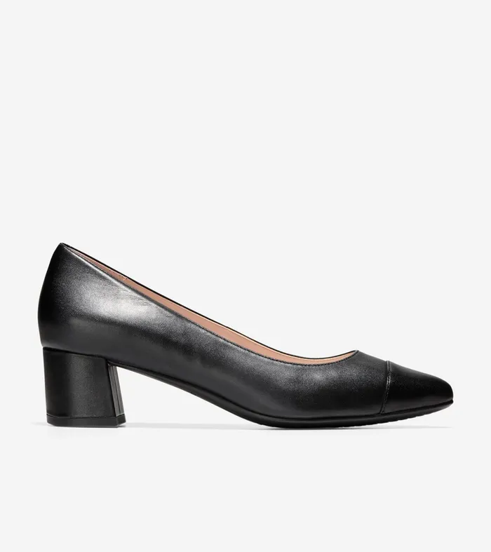 Women GoTo Block Heel Pump Black Cole Haan Heels and Pumps