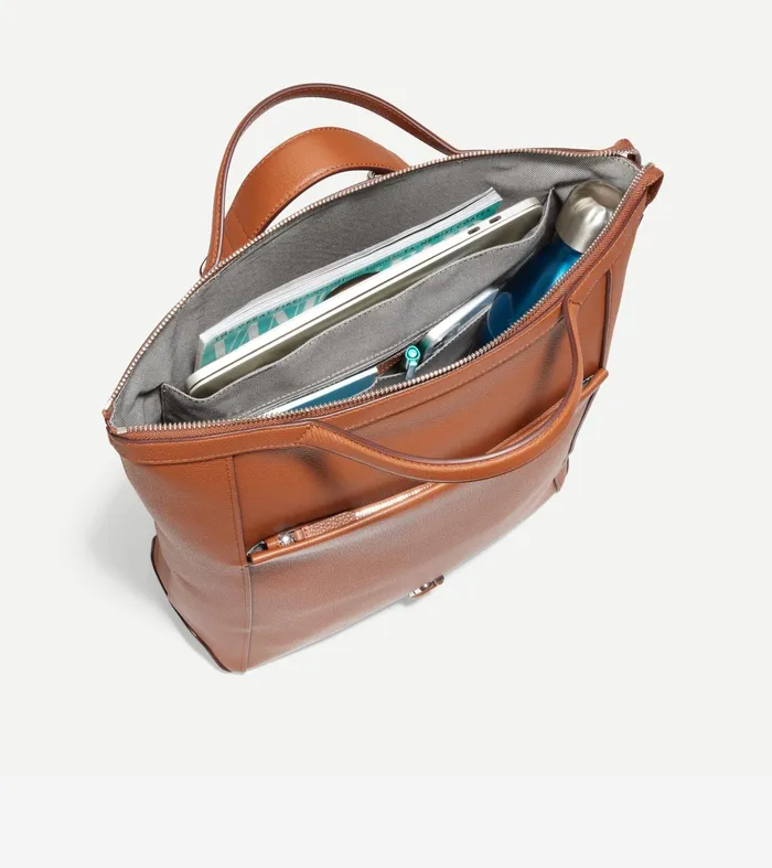 Women Grand Ambition Convertible Backpack New British Tan Cole Haan Backpacks