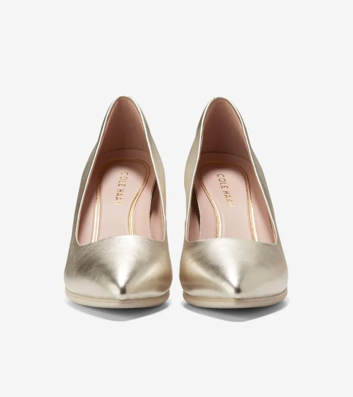 Women Grand Ambition Pumps Soft Gold Cole Haan Heels and Pumps