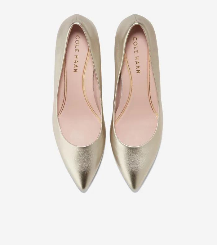 Women Grand Ambition Pumps Soft Gold Cole Haan Heels and Pumps