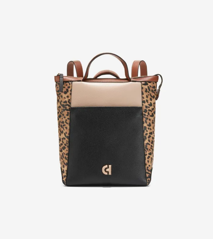 Women Grand Ambition Small Convertible Luxe Backpack Leopardblackdark Chocolatebritish Tansesame Cole Haan Backpacks Women Grand Ambition Small Convertible Luxe Backpack Leopardblackdark Chocolatebritish Tansesame Cole Haan Backpacks