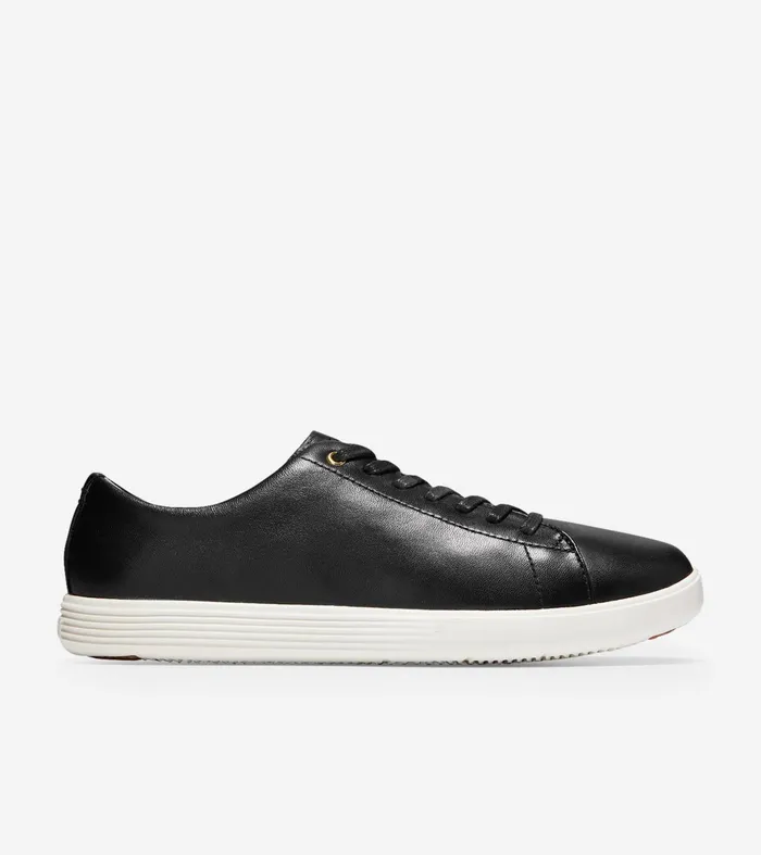 Women Grand Crosscourt Sneakers Black Leatherwhite Cole Haan Sneakers