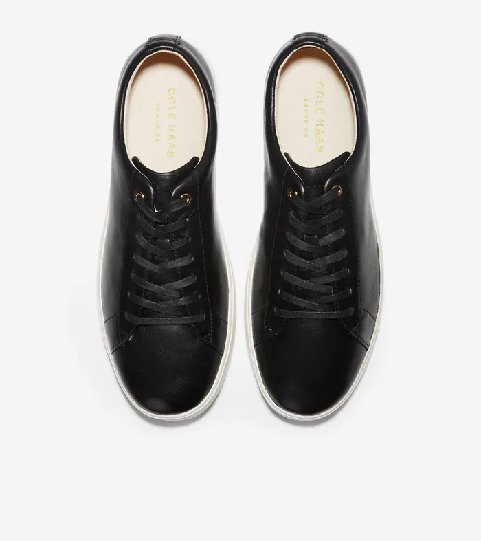 Women Grand Crosscourt Sneakers Black Leatherwhite Cole Haan Sneakers