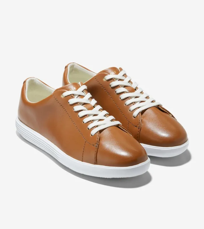 Women Grand Crosscourt Sneakers Pecan Cole Haan Sneakers